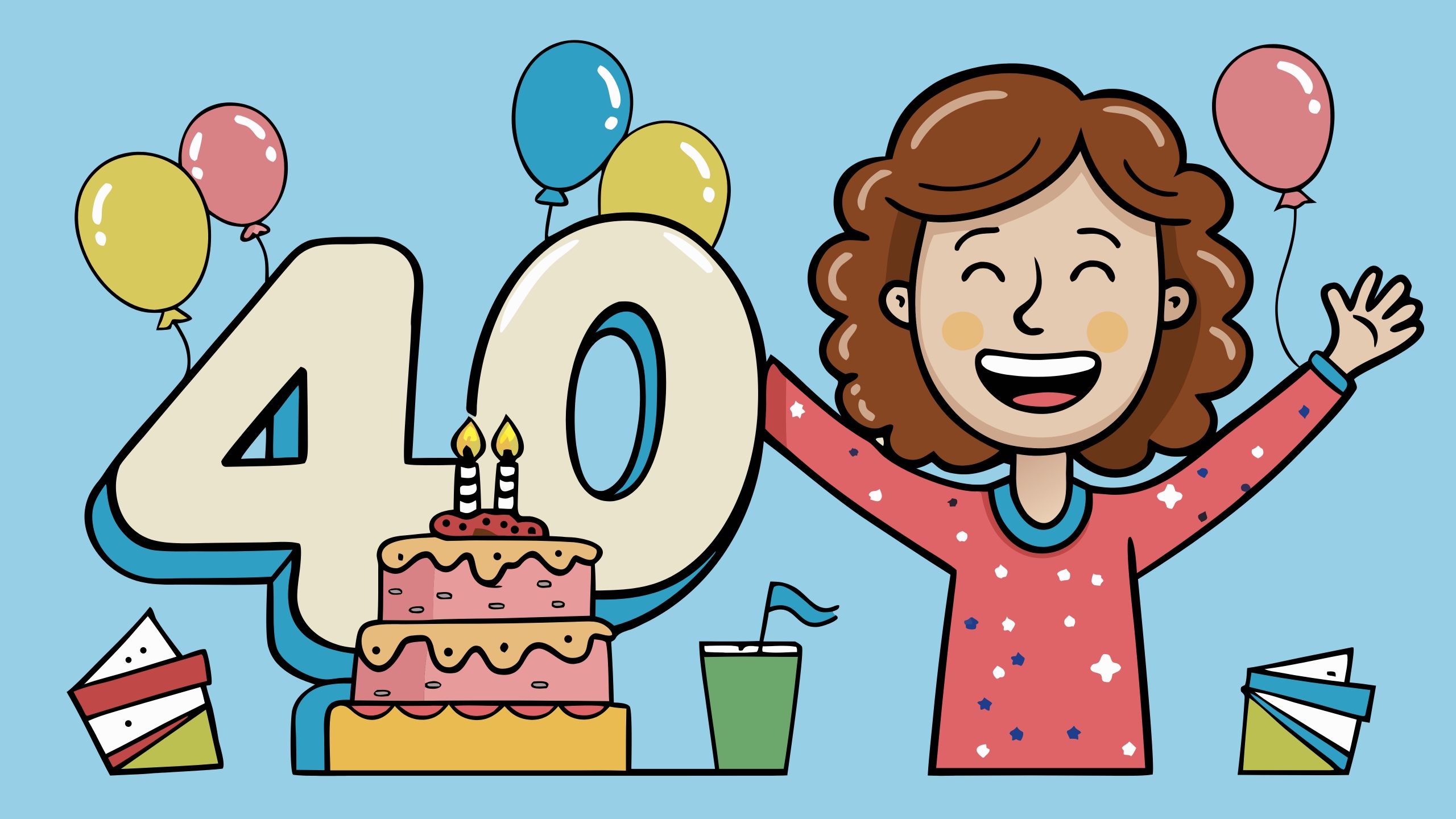 Поздравление с юбилеем 40 лет женщине